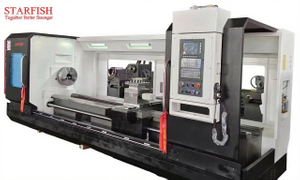 Máquina de torno de CNC horizontal