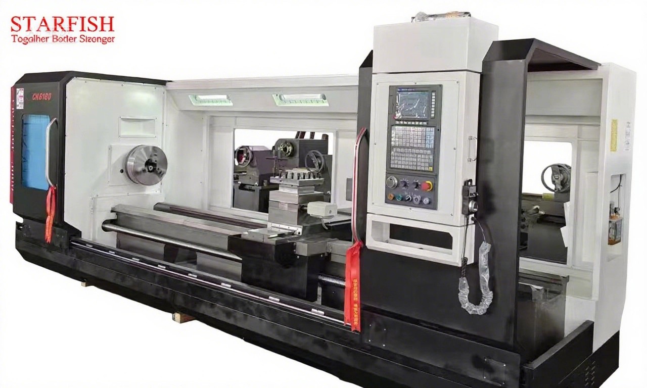 Máquina de torno de CNC horizontal