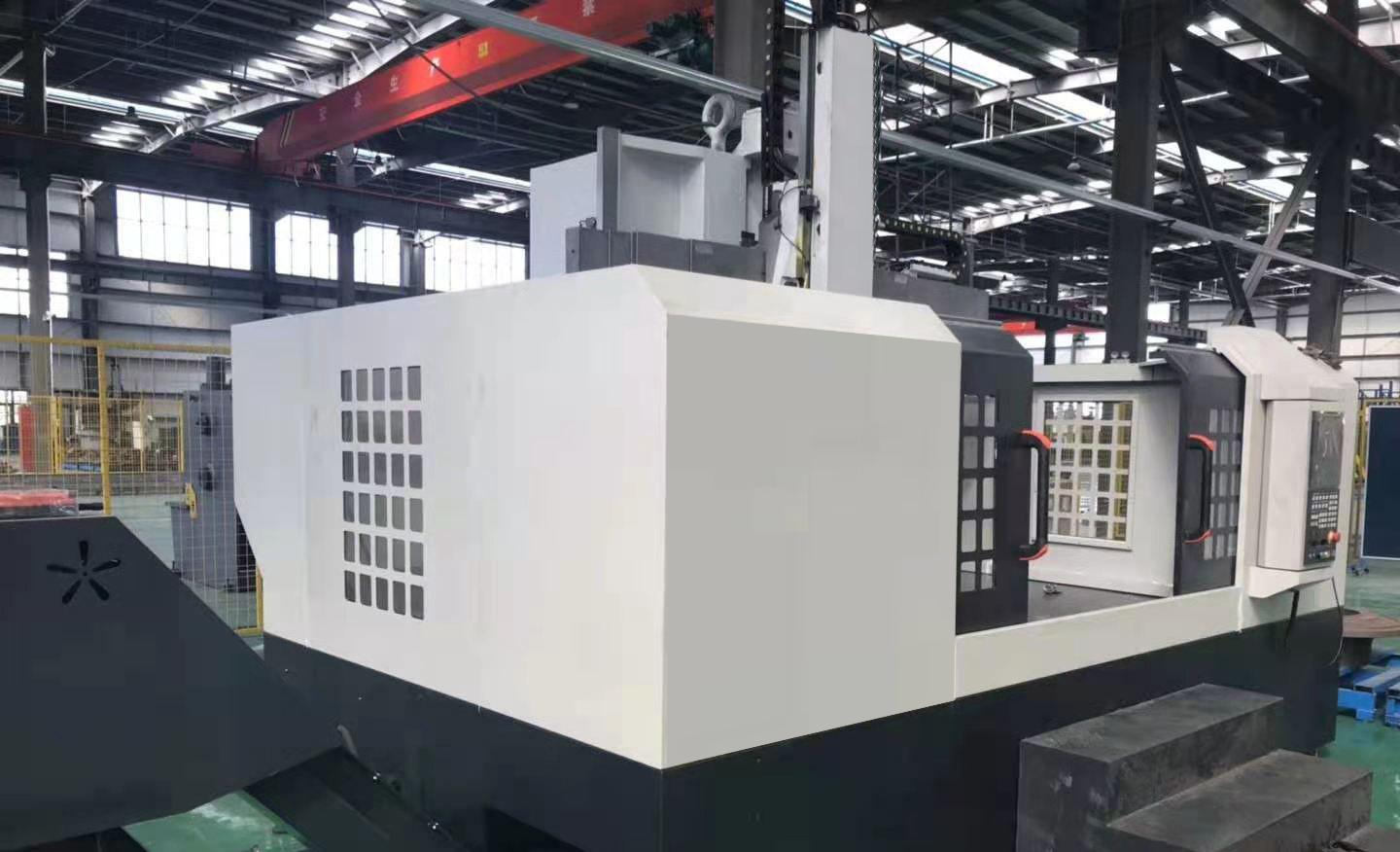 Tornio vertical de una sola columna CNC
