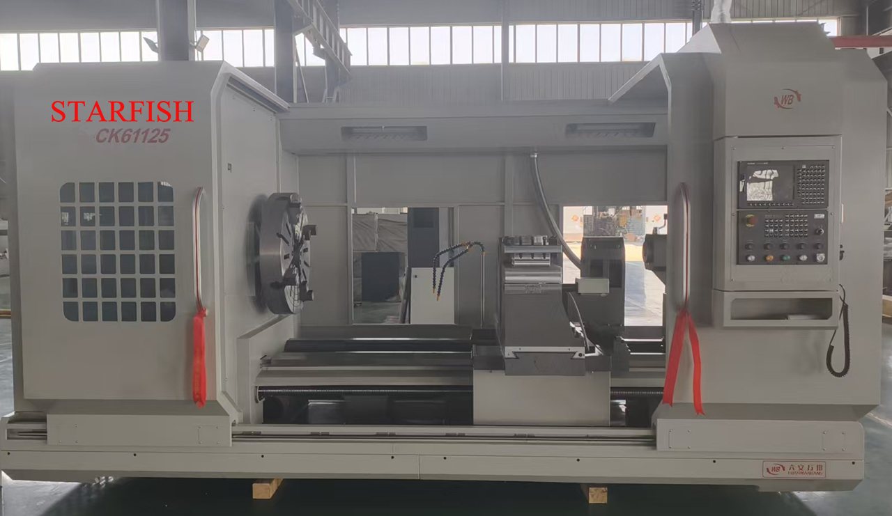 CNC Bed de cama plana Swing sobre la cama: 1250-2000 mm