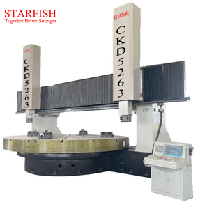 Máquina de torno vertical de doble columna CNC