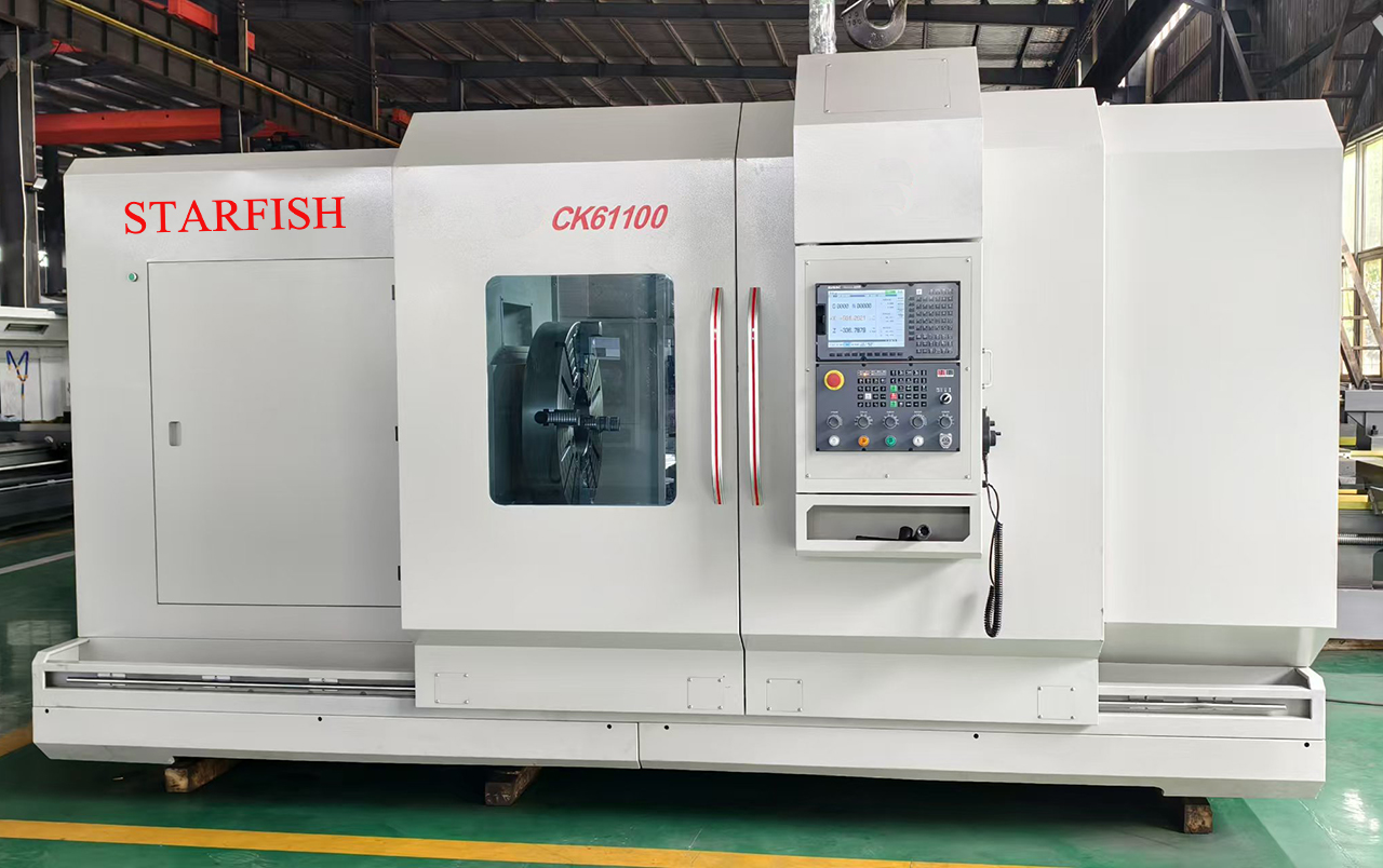 CNC Bed de cama plana Máquina Máquina sobre la cama: 1100 mm