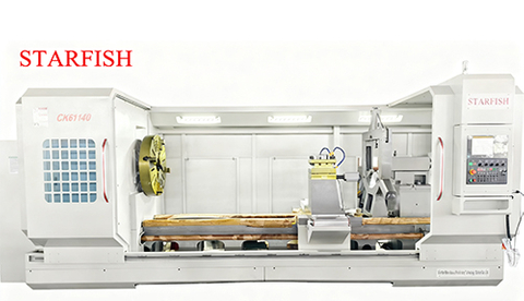 Máquina de torno CNC horizontal Oscilación sobre la cama: 1250-1400 mm